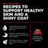 GO! SOLUTIONS Skin + Coat Care Dry Dog Food, 12 lb, Lamb Recipe with Grains