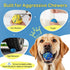 (4 Kimee Dog Balls Tennis Ball Toys Dog Toys for Aggressive Chewers Durable Teething Chew Toys Water Toy Fetch Ball