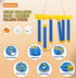 3 Reflex Drop Sticks Game, Reaction Training Tool with Speed Levels, Falling Catching Sticks for Hand-Eye Coordination