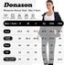 Women's Sauna Suit Sweat Jacket Pants Anti Rip Sweat Suits for Gym Workout Long Sleeve Tops Sweat Suits Sauna Shirt