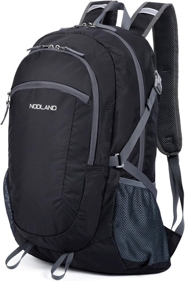 NODLAND Light Weight Packable 45L Backpack for Travel Hiking, Water-Resistant Daypack