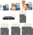 NICETOWN Waterproof Pet Blanket, Liquid Pee Proof Dog Blanket for Sofa, Reversible Furniture Protector Cover,