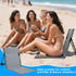 NamcheBarwa 2 Pack Foldable Pool Side Chairs, Poolside Chairs for Edge of Pool Portable Camping Folding Chair,Beach