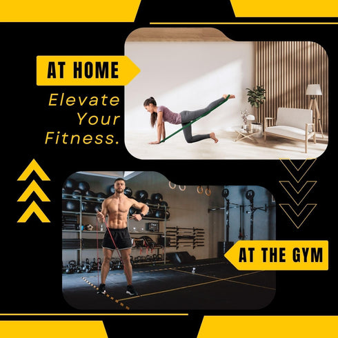 Resistance Bands for Working Out - Exercise Bands for Pull Up Assistance, Stretching, Gym Bands