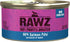 Rawz Natural Premium Pate Canned Cat Wet Food - Salmon, Made with Real Meat Ingredients No BPA or Gums - 3 oz Cans
