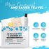 (5), Compact Personal Shower Kit To-Go Your Hygiene Companion for Travel, Gym, and Outdoor Adventures Blue
