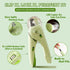 Lifmegik Trimmer Self Cleaning Cat Brush for Shedding, LED Light Nail Clipper, Nail Clipper and Nail File, Slicker