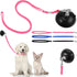 Frienda 4 Pieces Dog Bathing Tether with Suction Cup, Pet Dog Grooming Tub Restraint Loops and Adjustable Safety Rope