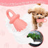 5.2" Dogs(Pink,1Pcs) Latex Chew Dog Toys, Novelty Squeaky Pacifier Dog Toys, Durable Pacifier Dog Chew Toys for Small