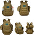 HUNTVP 10L/20L Mini Daypack Military MOLLE Backpack Rucksack for Tactical Assault, Hunting, Camping, Trekking