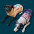 Cozy Acrylic Dog Sweater for Outdoor Adventures, Breathable Insulating Knit, Classic Fit for Dog Hiking and Camping