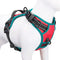PHOEPET 2019 Reflective Dog Harness for Large Breed, Adjustable No Pull Vest with Handle, 2 Metal Rings, Red (L)