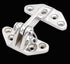 Long Reach Stainless Hatch Hinge, Heavy Duty Marine Grade 316 Hinge with Removable Pin for Yacht Hardware