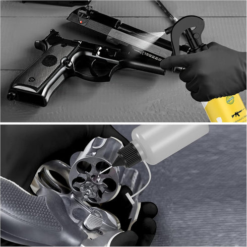 Gun Oil 8 oz, Premium Multi-Purpose Gun Lubricant, Cleaning Kit Protector, CLP Gun Cleaner and Lubricant