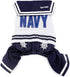 SELMAI Navy Seaman Captain Costume for Four Legged Dogs, Chihuahua Clothes XXL, Small Dog Cat Puppy Pet