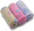 1 Pack 3 Puppy Blankets Fluffy Premium Fleece Cute Bone Print Warm Sleep Mat for Small Dogs & Cats, Small (23"x15")