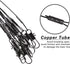 Saltwater Fishing Wire Leader with Swivels Snaps Stainless Steel Fishing Rigs for Lures Bait Hooks