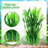 20pcs Fish Tank Decorations Plants, Plastic Aquarium Accessories, Fish Cave and Hideout Ornaments