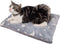 SEIS Reflective Pet Warm Mat, Winter Dog Sleeping Pad Flannel Cat Bed with Star Moon Design for Small Medium Large Dogs