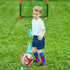 Soccer Ball Size 3, 4, 5 with Pump Needle, Anti-Explosion Design, Indoor Outdoor, Kids School Training Gift
