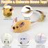 Mity Rain Interactive Dog Toys, Fake Mouse Moving Toy with Automatic Sensor, Realistic Sound & Extended Tail for Dogs