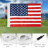 KINGTOP USA Golf Flag 20x14 Inch, Tube Inserted Dual-layer Nylon, Standard Putting Green Flags for Practice