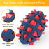 Dog Spiky Toy Ball with Squeaker, Floating Chewing Fetching and Interactive Play (2pc Kit)