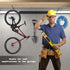 Heavy Duty Bike Hooks 6-Pack, Bicycle Storage Hanger for Ceiling, Utility Hooks for Wall, Garage, Garden Organization