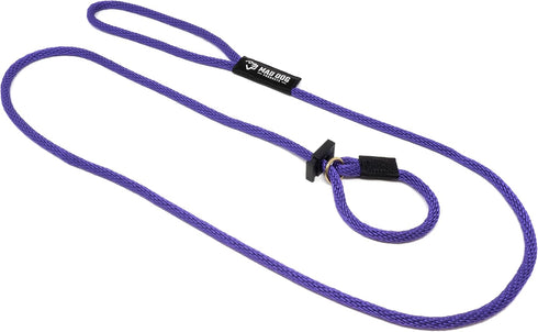 Mad Dog Products English Slip Dog Lead, 1/2 Inch x 8 Feet, Purple