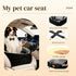 NETSEKEPET 30 lbs, 7 Elevated Dog Booster Car Seat for Medium/Small Dogs, up to in Memory Foam Cushion, with Waterproof