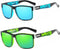 Polarized Sports Sunglasses for Men - Cycling, Running, Fishing, Golf Fashion Sun Glasses