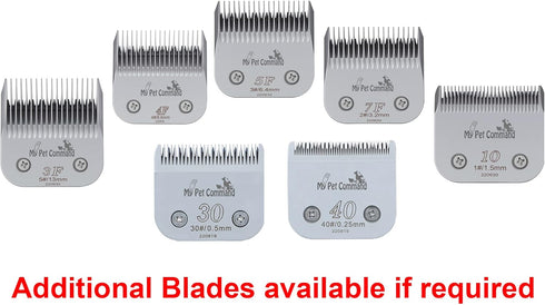 My Pet Command Replacement Blades/Guides for Cordless Pet Clipper Model MPC15DS