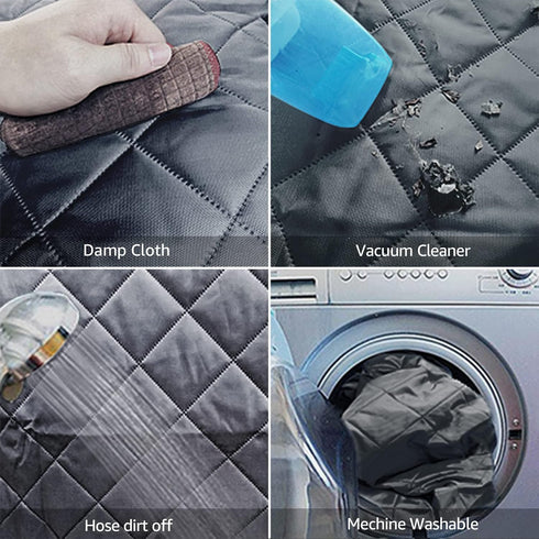 iBuddy Front Seat Cover for Dogs Waterproof Car Seat Cover Protects Seats from Hair, Dirt, and Liquid Messes Scratch