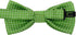 Puppy & Kitten Collar Bow Tie, Adjustable for Small Cats & Dogs, Green with White Polka Dots