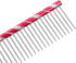UEETEK Stainless Steel Pet Grooming Comb for Dogs & Cats (Rose Red)