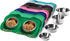 Hubulk Pet Dog Bowls, 2 Stainless Steel Bowls with Non-Skid Silicone Mat + Pet Food Scoop for Small Medium Large Dogs