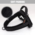 Didog Soft Flannel Padded Dog Vest Harness, No Pull/Quick Fit Reflective Strap, Easy for Training Walking (XXS: Chest