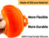 Lydia's Deal 4 Pack Universal Pet Food Can Covers, Silicone Lids for Dog and Cat Cans, Multicolor