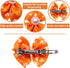 PET SHOW Bowknot Dog Hair Bows with French Barrette Clips - Pack of 10 Grooming Accessories for Yorkie, Teddy, Puppies
