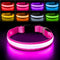 PcEoTllar Light Up Dog Collar for Night Walking, LED Rechargeable Color Changing, Waterproof for Large Medium Small Dogs
