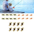 Boxwizard 8Pcs 13cm /33.5g Artificial Crab Baits, Simulation Crab Soft Lure Fishing Bait with Hooks for Freshwater