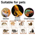 6 Swimming Pcs Hedgehog Bath Supplies Kit, Foldable Bathtub and Cleaning Brush with Pet Hair Comb, Pet Nail Clipper
