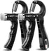 KDG Hand Grip Strengthener 2 Pack - Adjustable Resistance 10-130 lbs for Muscle Building and Recovery