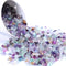 1lb Fluorite Aquarium Gravel Rocks, Natural Tumbled Healing Crystal Chips for Fish Tank Decor and Planters