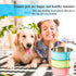 3 Pieces Crate Dog Bowl, Removable Stainless Steel Pet Feeder Bowl for Puppy, Medium Dog, Cat, Rabbit (Blue, Red, Green)