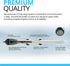 Fluval M 200-Watt Submersible Aquarium Heater, Compact Heating for Fresh & Saltwater Tanks