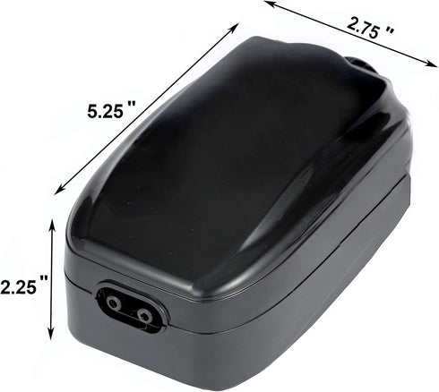 AQUANEAT Aquarium Air Pump, Fish Tank Air Pump, Hydroponic Oxygen Aerator with Airline Tubing, Air Stone, Air Bubbler, Check Valve by AQUANEAT