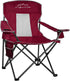 Outdoor Folding Camping Chair with Cup Holder, Storage Bag, Large Anti-Sink Feet,
