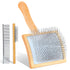 Large Dog Brush, Long Pin Slicker Brush for Medium or Long Haired Dogs, Best Grooming Tool for Small Animals, Free Pet
