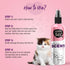 200ml (6.76 oz) Wagging Tails Baby Fresh Pet Scent | Natural Aloe Vera & Elemi Gum Oil | Long-Lasting Deodorizing Spray